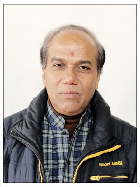 Portrait of Rajesh S.